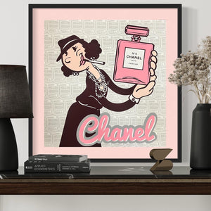 Coco Chanel No 5 (Grey)